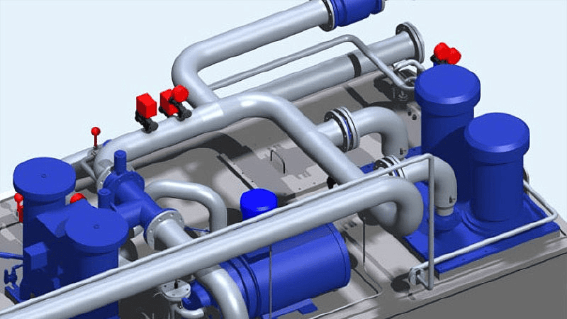3D-Rohrleitungsplanung mit Smap3D Plant Design