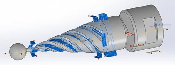 DCAMCUT-3D Abtrags-Simulation