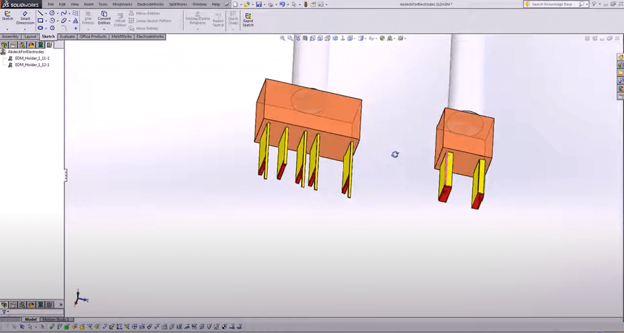 Elektrodenrohlinge aus ElectrodeWorks Elektrodenrohlinge aus ElectrodeWorks
