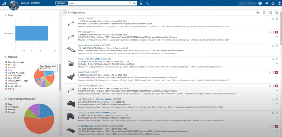 Metadaten-Suche mit EXALEAD-OnePart Metadaten-Suche mit EXALEAD-OnePart