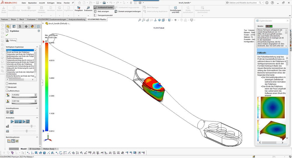 Werkzeuge für Formenbauer SOLIDWORKS Plastics Professional Werkzeuge für Formenbauer SOLIDWORKS Plastics Professional