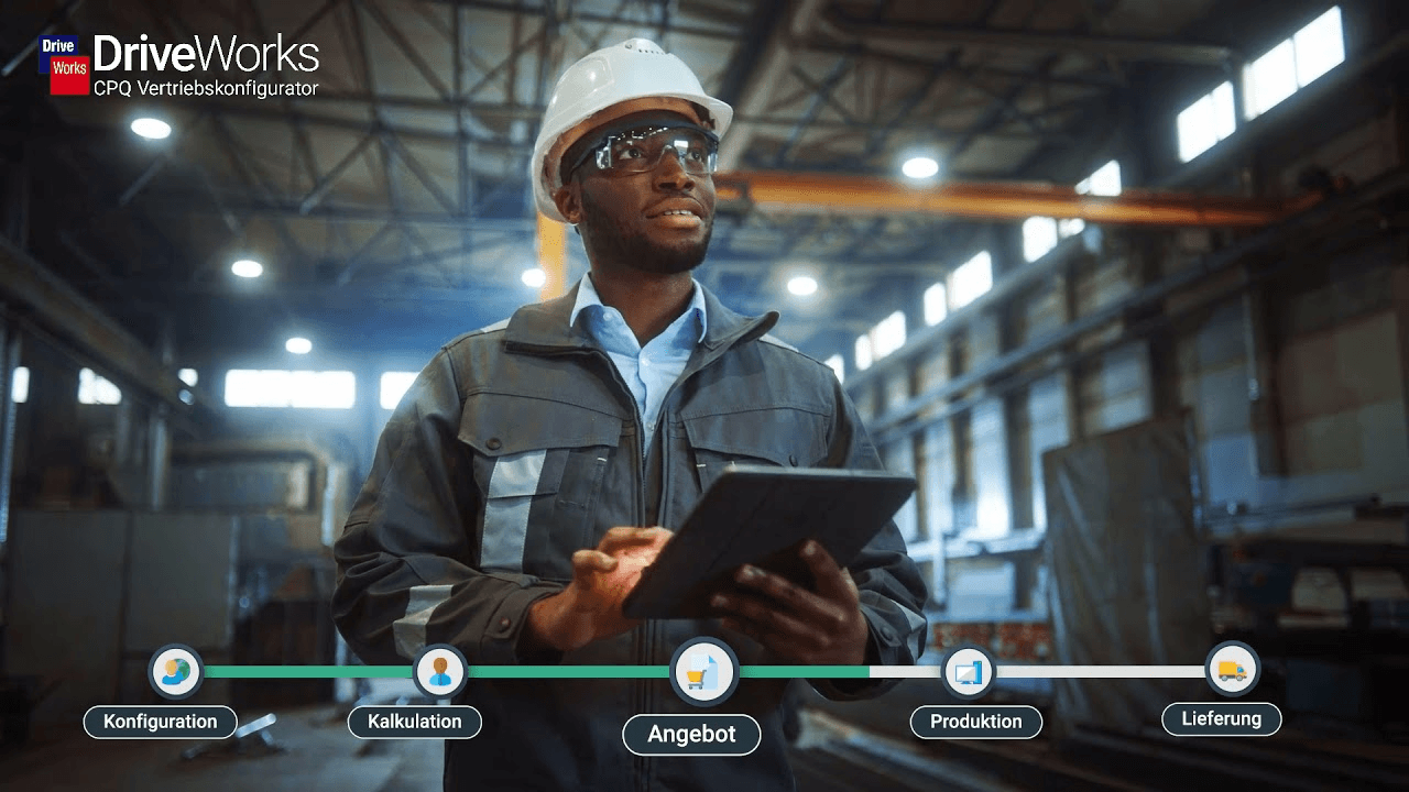 Phasen des Vertriebskonfigurators mit DriveWorks