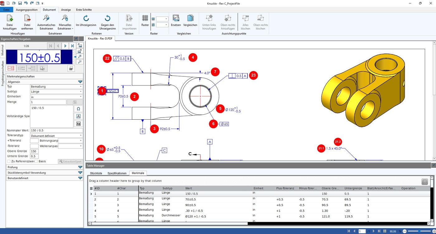 Inspection Solidworks Oberfläche Inspektionsfunktionen in der Solidworks Oberfläche