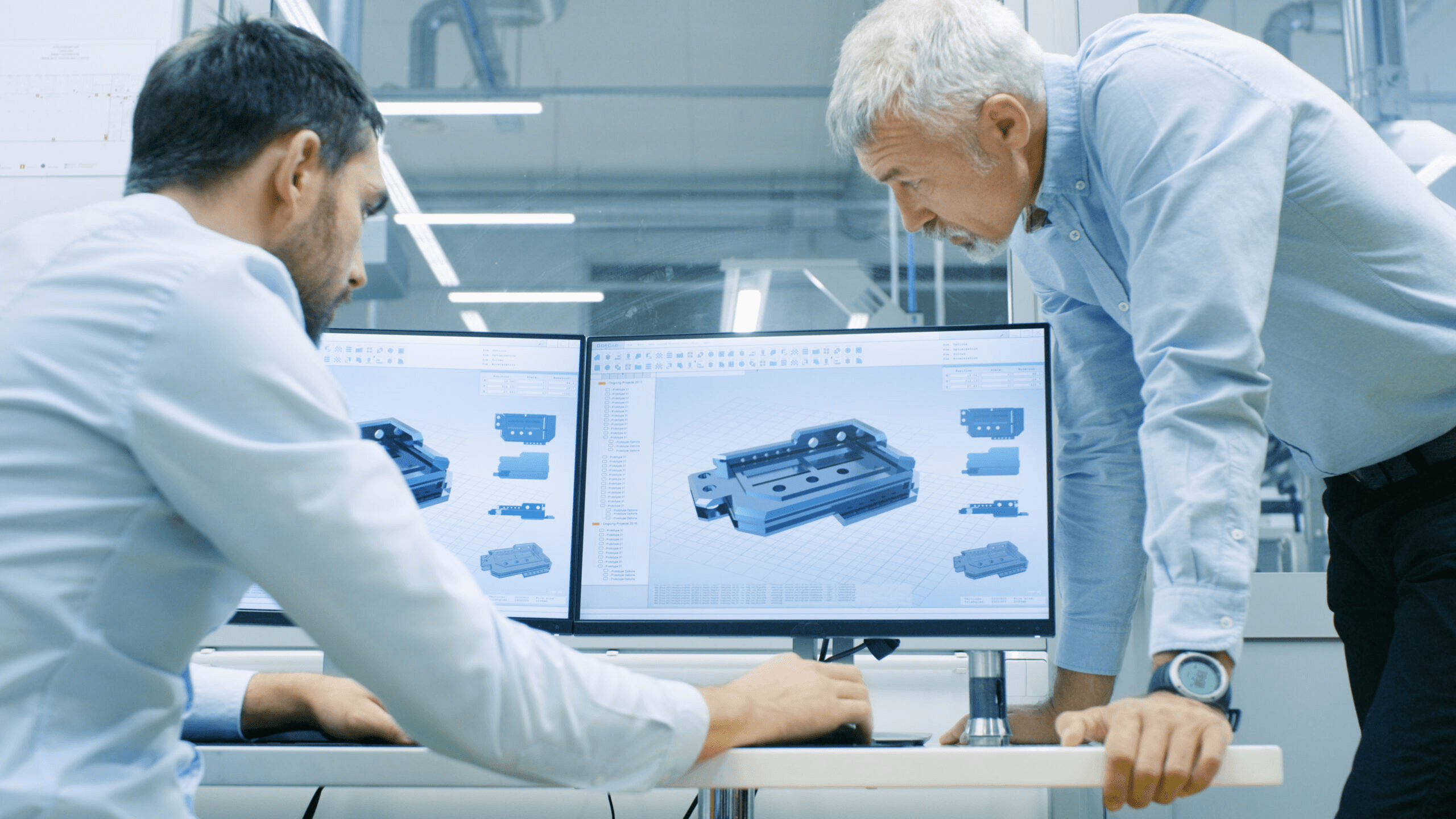 CAD-gestützte Produktentwicklung in der Industrie