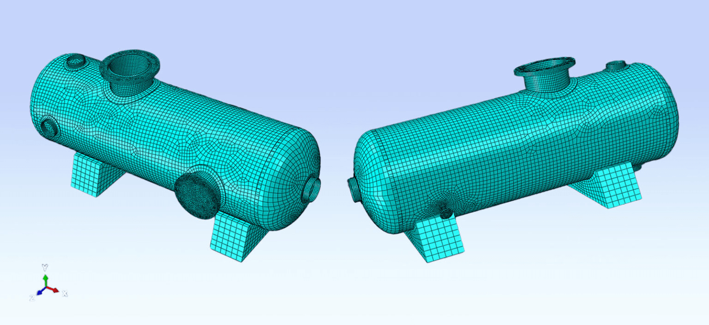 SOLIDWORKS Simulation Druckbehälter Simulation eines Druckbehälters in SOLIDWORKS