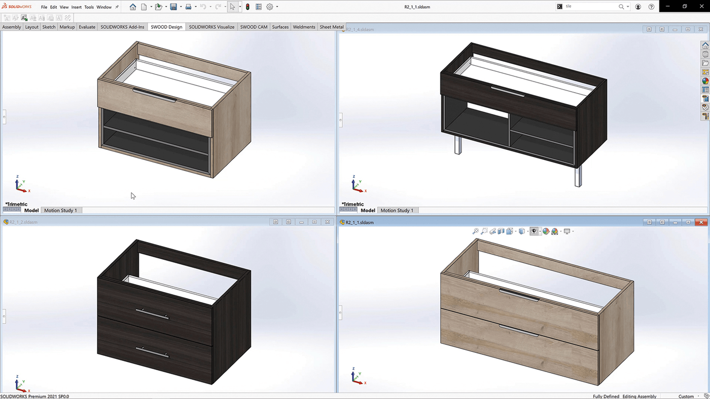 SWOOD Design SWOOD Center Ausschnitt Ausschnitt aus dem SWOOD Center in SWOOD Design