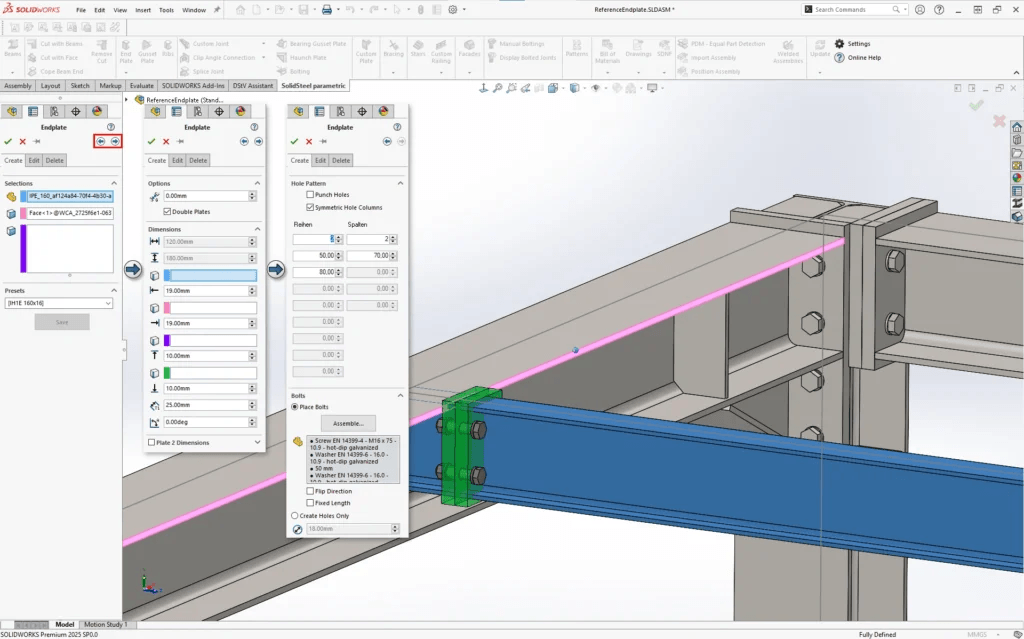 Überarbeitete Kopfplattenfunktionen Darstellung der überarbeiteten Funktionen für Kopfplatten